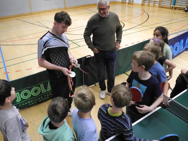 "Gold bekommt man, wenn man Erster wird", erkannten die Kinder richtig.