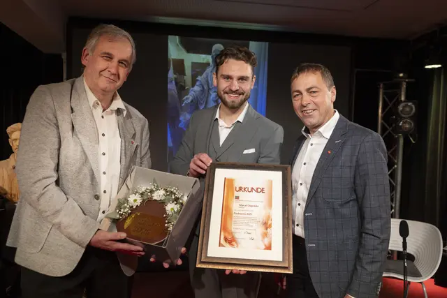 v.l.: Willibald Resch, Marcel Diepolder und Rudolf Huber | Foto: Foto Oczlon