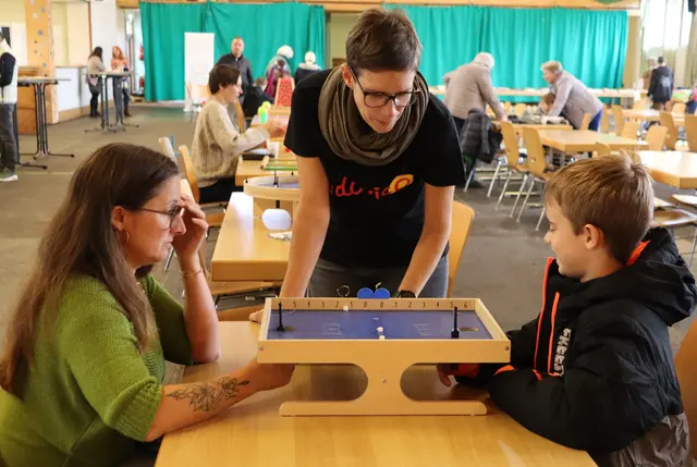 Kathrin Pallauf von Ludovico Steiermark zeigte die Spiele vor | Foto: Gerhard Langmann