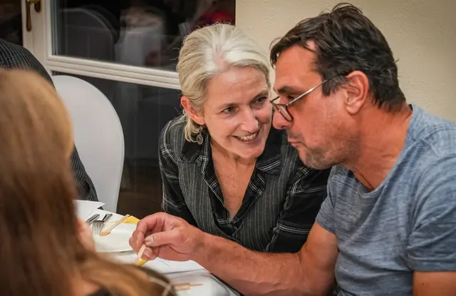 Auch Petra und Karl Menhart stellten sich der Herausforderung. | Foto: Marcel Pail