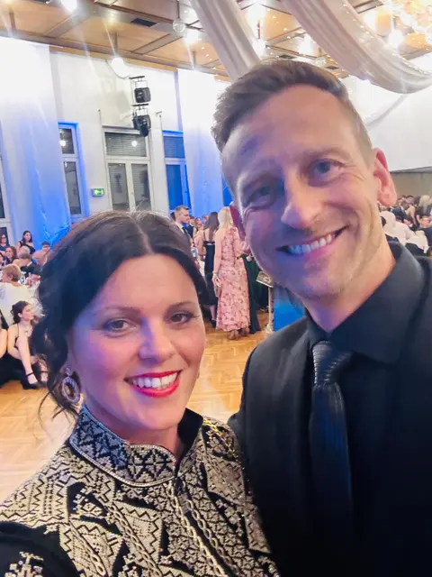 Andrea und Pierre Gider sind im Jänner für die Opernredoute-Polonaise mitverantwortlich. | Foto: Tanzschule Gider