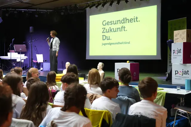 Am 7. November 2025 fand die erste Tiroler Jugendgesundheitskonferenz im VZ Komma in Wörgl statt. | Foto: Land Tirol/Krepper