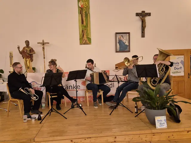 Die Musi spielt auf im Pfarrsaal von Wolfsgraben  | Foto: DEW