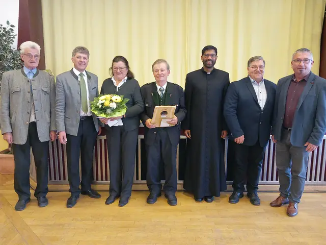 Die Frankenfelser Ehepaare feierten ihre goldenen, diamantenen und eisernen Hochzeiten | Foto: Marktgemeinde Frankenfels