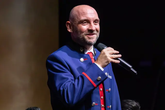 Obmann Christian Hinterlechner im neuen Gewand | Foto: Johann Wenghofer