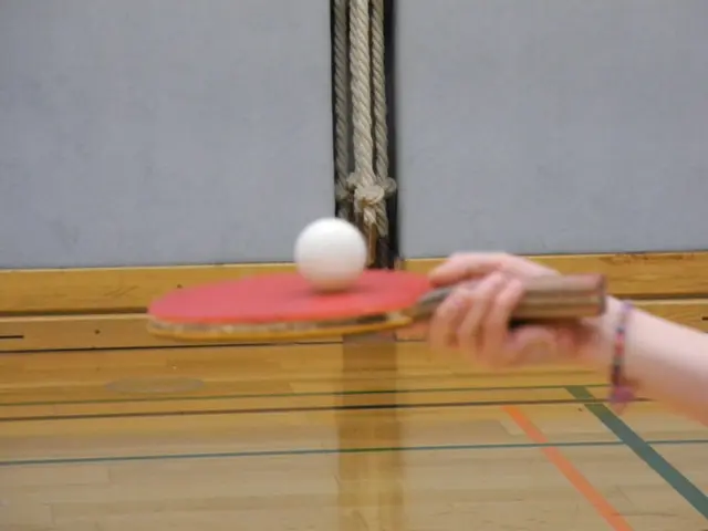 ... beim Aufwärmen angesprochen.