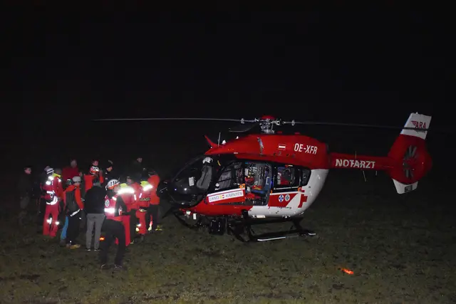 Die beiden Jäger konnten schließlich unverletzt geborgen werden.  | Foto: ZOOM-Tirol