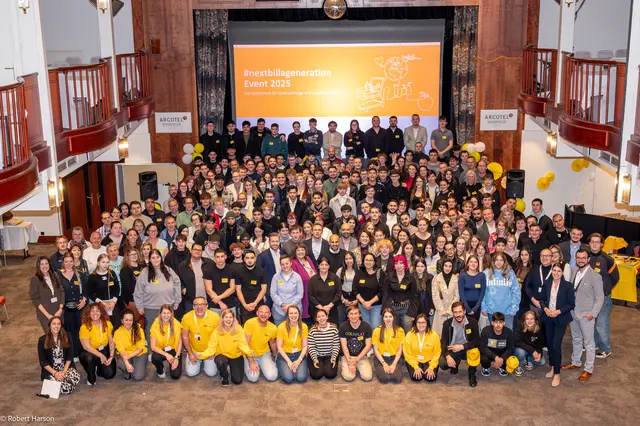 268 neue BILLA Lehrlinge starten ihre Ausbildung in Wien. | Foto: BILLA AG / Robert Harson