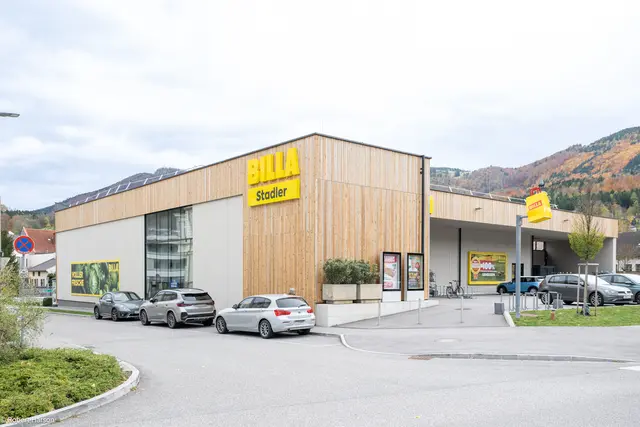 Der Supermarkt beim Bahnhof in Scheibbs steht ab sofort unter der Leitung des frischgebackenen Billa-Kaufmanns Erwin Stadler. | Foto: Robert Harson/BILLA AG