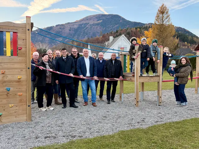 Der Gemeindespielplatz in Möllbrücke wurde umfassend revitalisiert. | Foto: Büro LHStv. Gruber &amp; LR Schuschnig