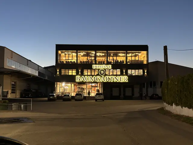 Festlich geschmückte Domäne Baumgartner: Bühne für die große Charity-Jungweintaufe. | Foto: Rene Brunhölzl