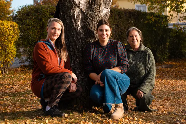 Dawna Brazle, Sofia Vidal und Ursula Koller vom Mobilen Familiencoaching der Sozialen Initiative in Kirchdorf und Steyr-Land. | Foto: Soziale Initiative