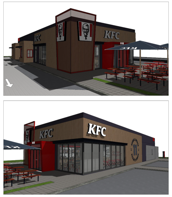 So sollte das fertige Lokal aussehen. | Foto: Aus dem Bauakt, zVg vom Investor