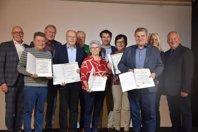 Die Geehrten in Bronze | Foto: Michael Strini