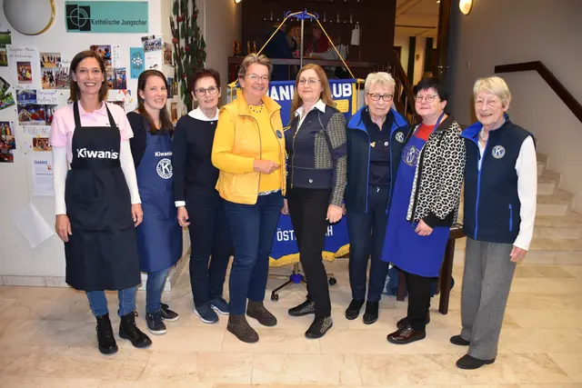 Gemütlicher Ausklang im Pfarrzentrum durch das Kiwanis-Team. | Foto: Alexandra Goll