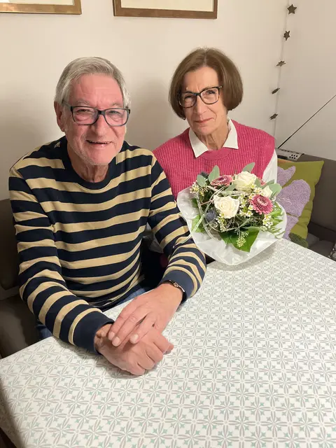 Franz und Heide Reiner sind seit 50 Jahren verheiratet. | Foto: Sigleß