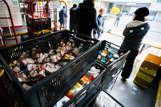 Bei einem Medientermin warnte die Caritas Wien vor steigender Armut in der Bevölkerung. | Foto: GEORG HOCHMUTH / APA / picturedesk.com
