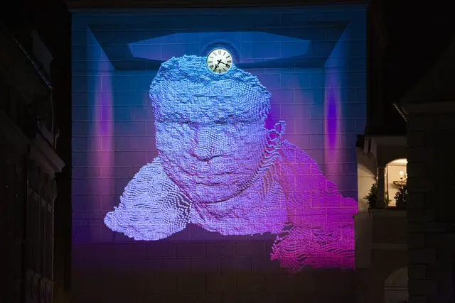 Projektion am Steinertor | Foto: Michael Mrkvicka