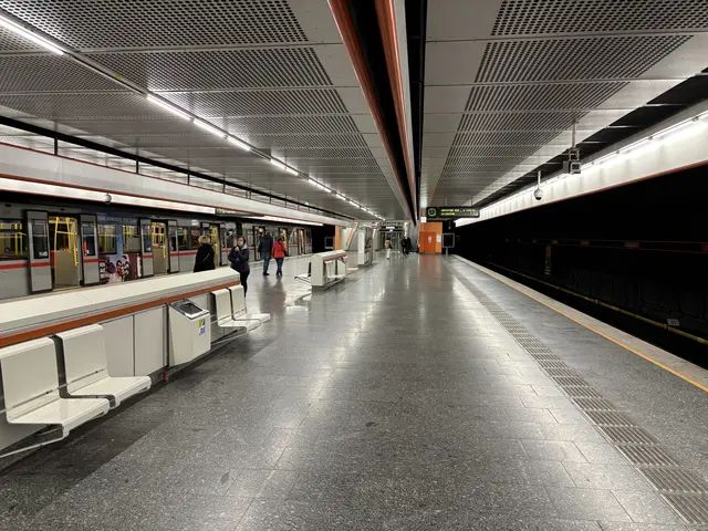 Die Wiener Linien verwiesen auf die Bänke in der Station am Bahnsteig. | Foto: Luca Arztmann/MeinBezirk