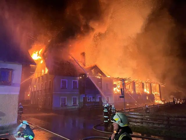 Die Feuerwehr Rennweg ist unermüdlich im Einsatz.  | Foto: FF Rennweg am Katschberg