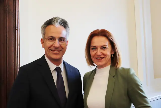 Kurt Hohensinner und Simone Schmiedtbauer | Foto: Edith Ertl