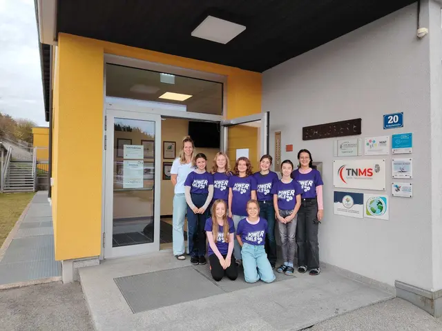 Acht Schülerinnen nehmen am Projekt "Powergirls" teil.  | Foto: TIME-Mittelschule Helfenberg
