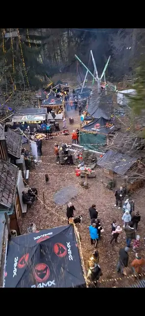 Adventzauber im Kletterpark. | Foto: Natur macht Sinn