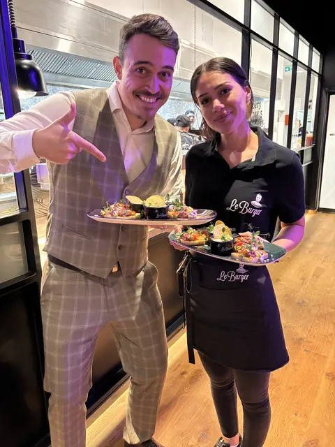 Lukas Teschmit, Chief Process Officer der neuen Kremser Le Burger Filiale. | Foto: Victoria Edlinger