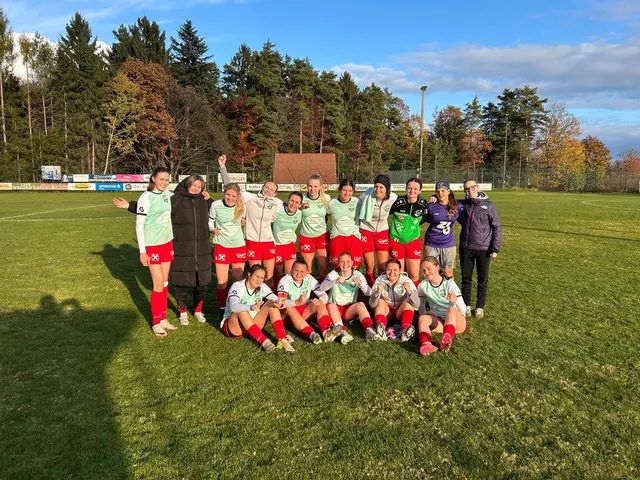 Die Spielerinnen der DSG Oberes Murtal jubeln. | Foto: DSG Oberes Murtal