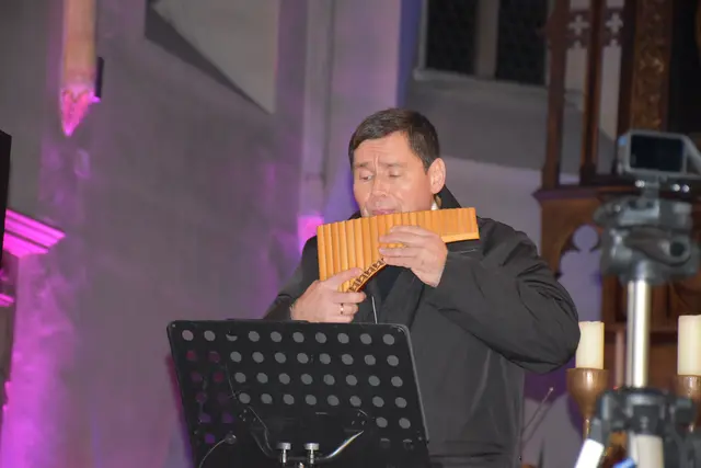 Igor Pilyavsky beeindruckt das Publikum mit virtuosem Spiel. | Foto: Alexandra Goll