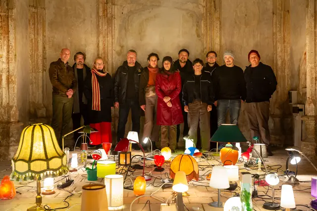 Bei der Eröffnung in der Ursulakapelle Krems | Foto: Michael Mrkvicka