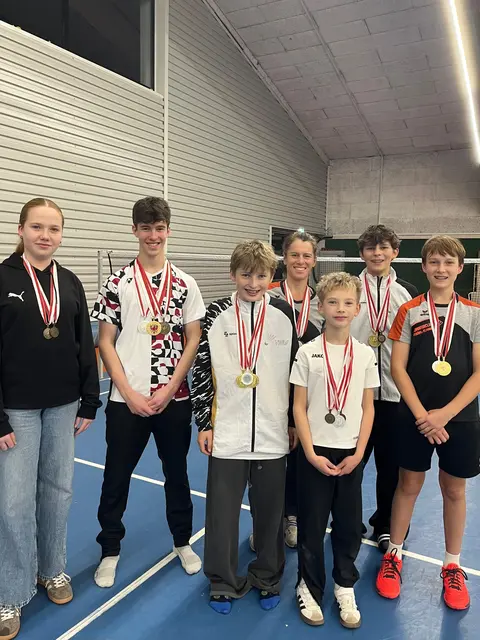 Die erfolgreichen Teilnehmer der Meisterschaften. | Foto: R. Perschinka