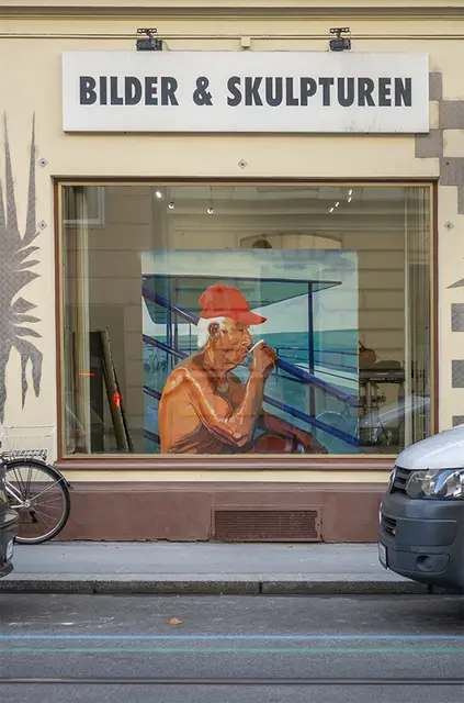 Künstler Julian Strohmeier  | Foto: Street Galerie Wilten West