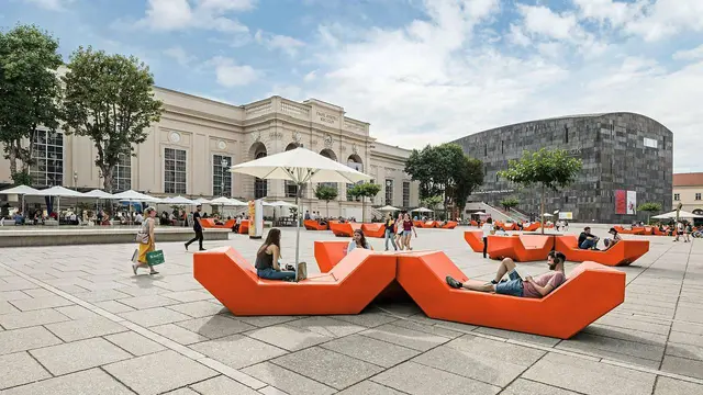 Auch die Farbe orange wurde bereits einmal gewählt. | Foto: Hurnaus