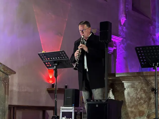 Franz Schwingenschlögl spielte ein Solo auf der Klarinette. | Foto: Alexandra Goll