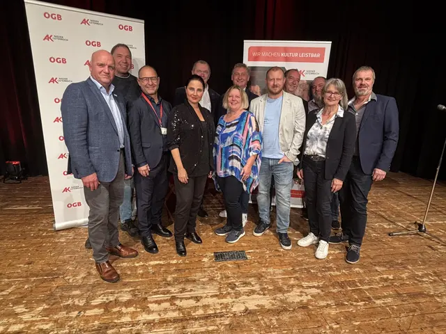 Heitere Stimmung beim Kabarettabend in Hollabrunn. | Foto: Alexandra Goll