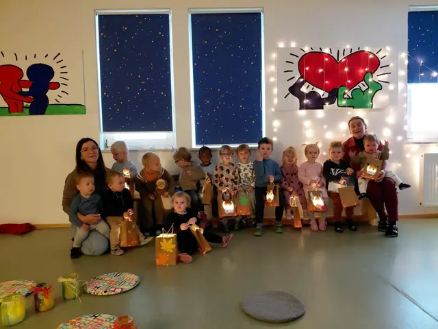 Für die jüngsten Kinder in Betreuung gab es ein besinnliches Martinsfest. | Foto: Bimbulli GmbH