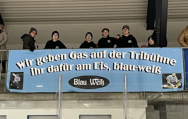 Der Fanclub "Blau Weiß" wird auch beim nächsten Heimspiel am 22. November gegen Spittal den ESC Sparkasse Steindorf bestmöglich unterstützten. | Foto: ESC Steindorf