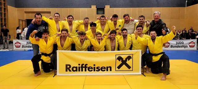Große Freude über den Meistertitel | Foto: Judo Union Raika Pinzgau