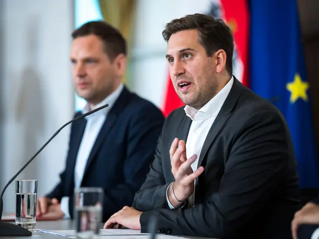 Die Bundesregierung hat heute nach dem Ministerrat mehrere Vorhaben „zur Stärkung der digitalen Souveränität“ präsentiert.  | Foto: Christopher Dunker/BKA