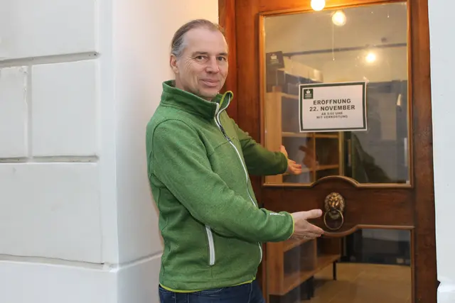 Rainer Lenzenwegers "Feiner Laden" ist fast fertig. | Foto: MeinBezirk/Gernot Fohler