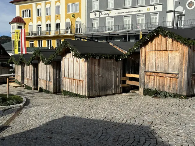 Die Hütten stehen schon. | Foto: MeinBezirk/Angelika Kern