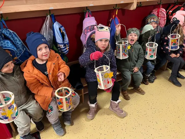 Ein großer Tag für die Mooskirchner Kindergartenkinder mit ihren Laternen | Foto: Wutte