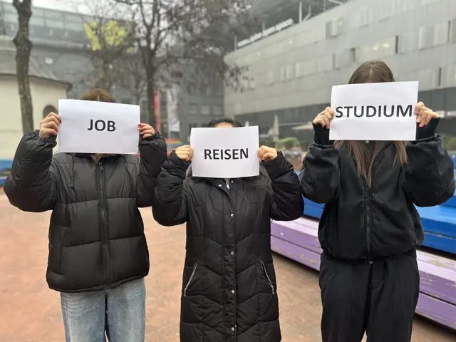 Was nach HAK-Matura machen? Die Schülerinnen und Schüler der 3b der HAK Linz haben recherchiert, welche Wege Absolventinnen und Absolventen einschlagen. | Foto: HAK Linz/Verena Rußmüller
