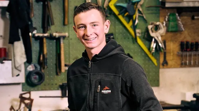 Marcel Scharfetter, Salzburgs Lehrling des Monats Oktober. | Foto: WKS/Chris Rogl