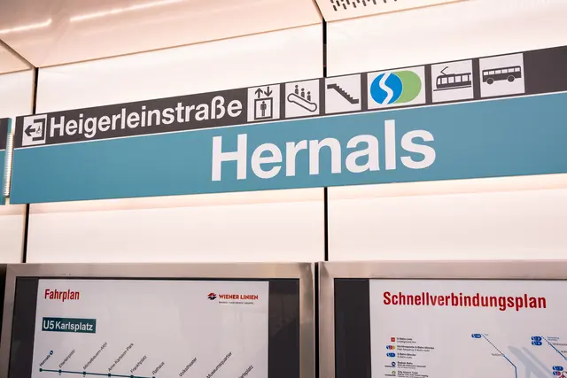 Der Baustart für die zweite Phase der U5-Arbeiten in Hernals verschiebt sich nach hinten. | Foto: Valentina Marinelić/MeinBezirk