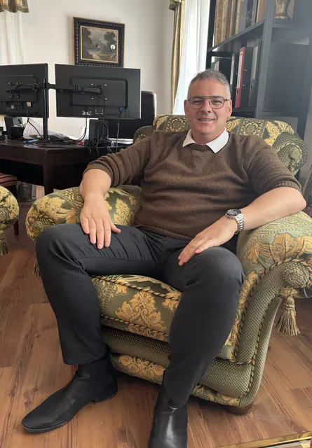 Franz Hahnl (Bild) im exklusiven Interview mit Redaktionsleiter Bernhard Schabauer in Schwarzenau. | Foto: Bernhard Schabauer