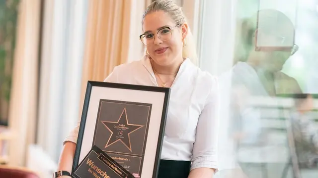 Anika Quehenberger aus Mattsee ist "Lehrling des Monats Juli". Sie ist Ausdruck für Engagement, Herzlichkeit und Freude am Beruf, so die Wirtschaftskammer Salzburg in einer Aussendung. | Foto: WKS/Birgit Probst