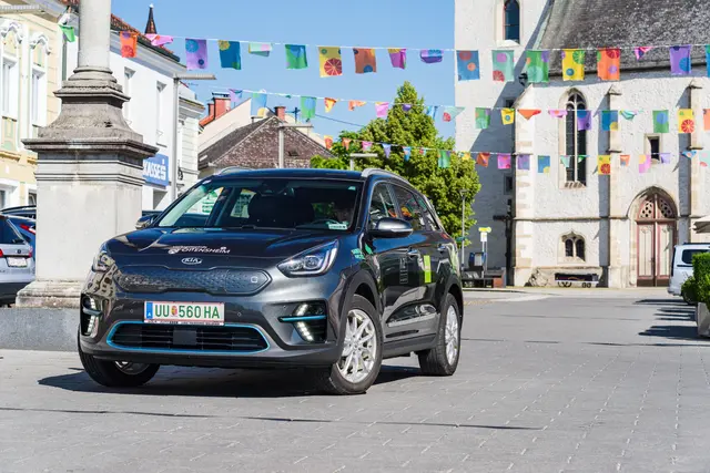 Der KIA e-Niro steht in Ottensheim zur Verfügung. | Foto: Stefan Weinberger