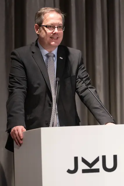JKU-Rektor Stefan Koch. | Foto: JKU Linz